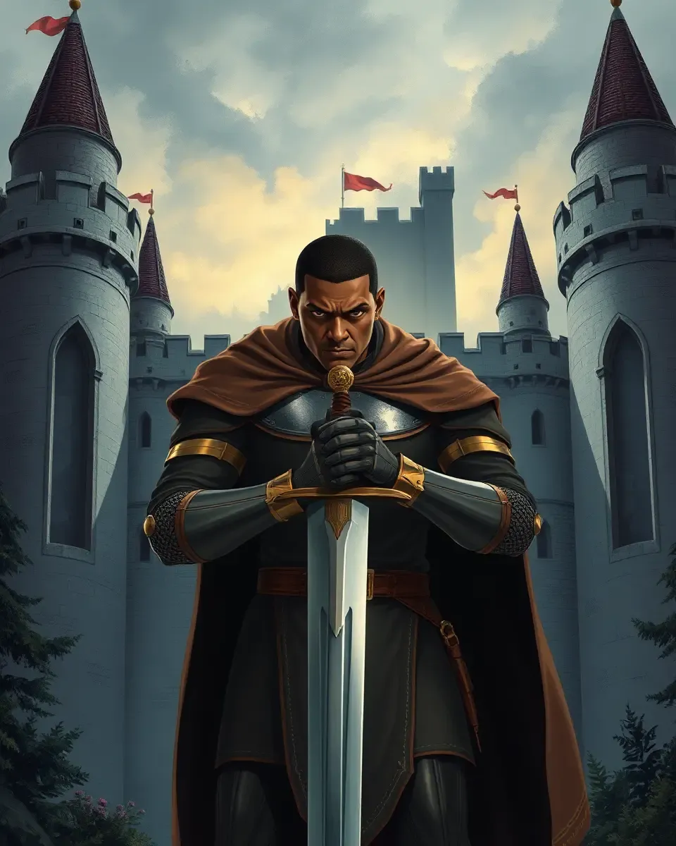 Rodney Hilton Jr. Embodies Bravery and Strength in Medieval Castle
