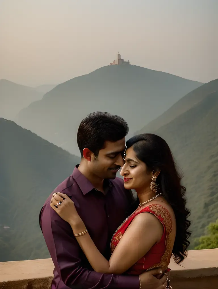 Romantic Moment between Deshi Bhabhi and Husband