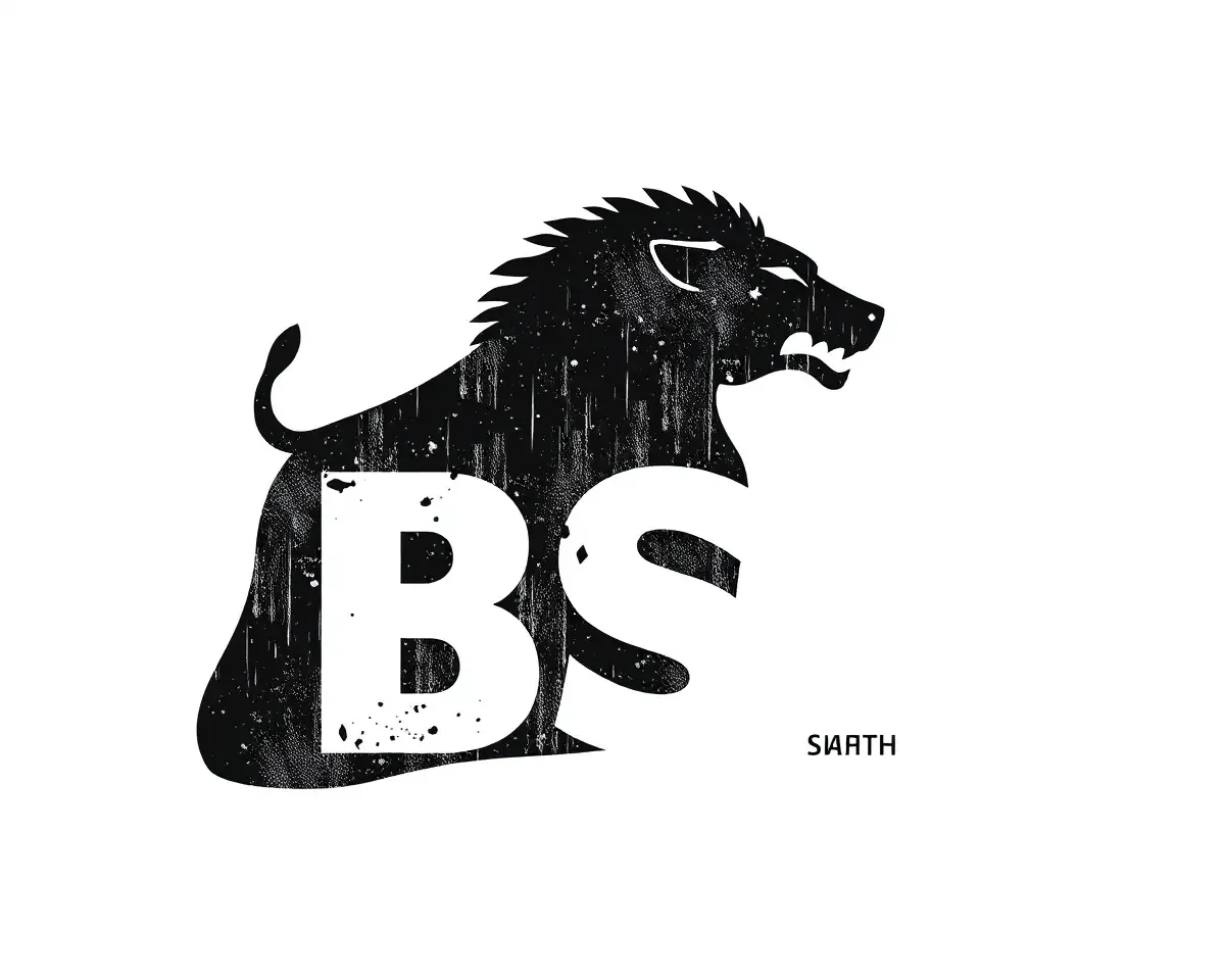 Rustic BSF Logo with Subtle Texture Effect