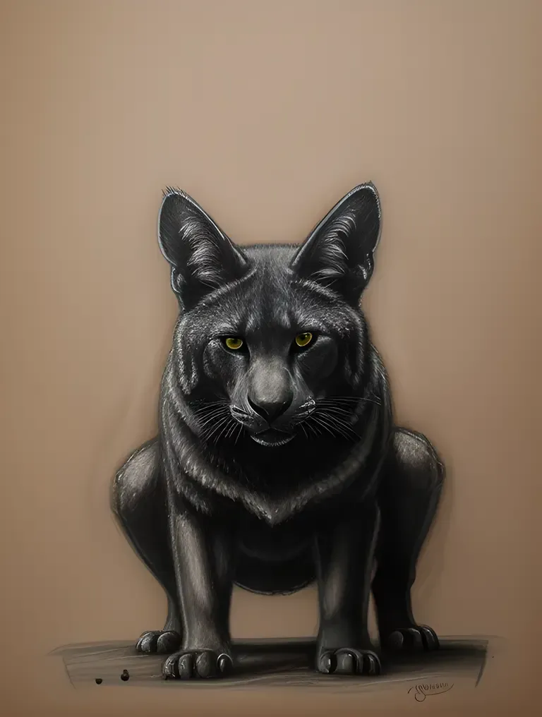 Saitan Watches Humans Unaware in Shadows