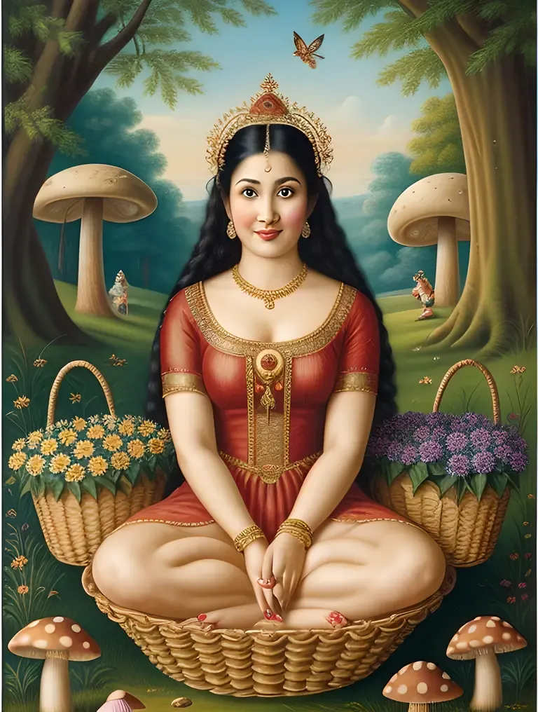 Shakuntala's Whimsical Fairy Garden Adventure Images