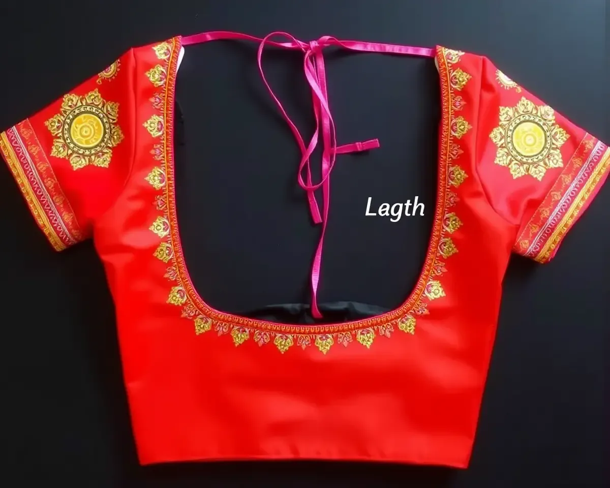 Simple Aari Work Blouse Designs with Images