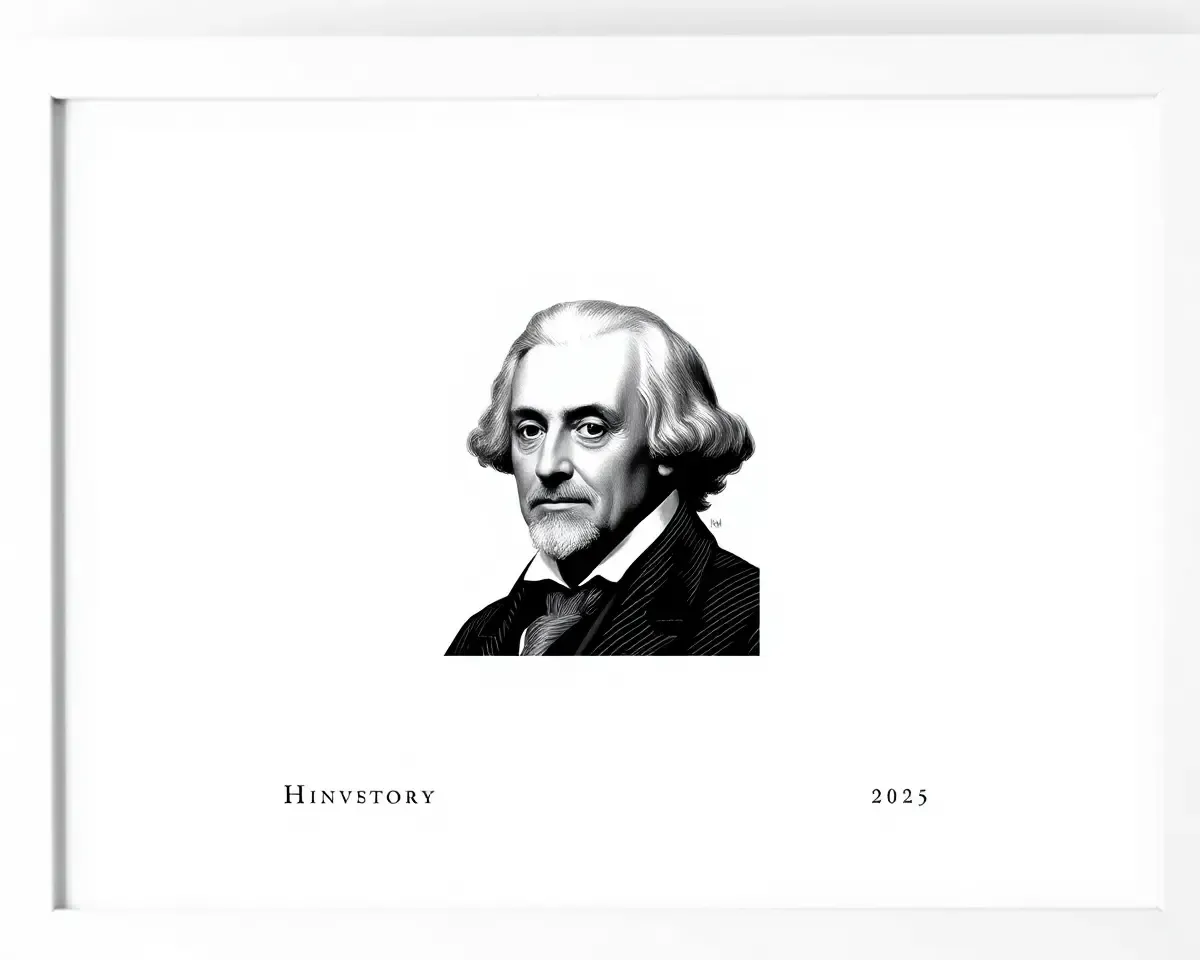 Simple Font Features Historical Figure Portrait