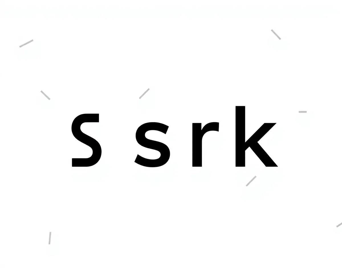 Simple SRK Logo for Business Card Use