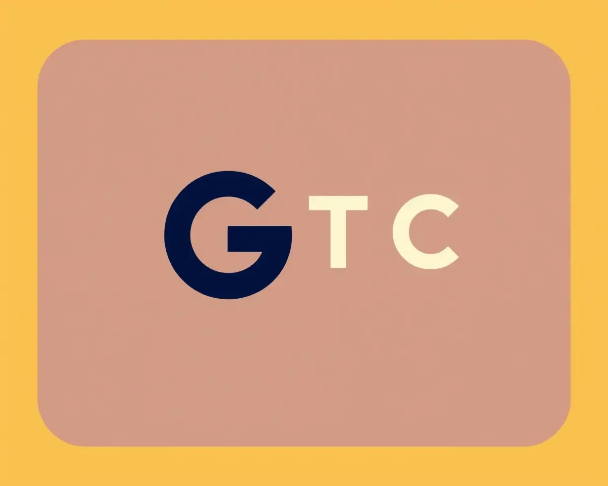 Simplified Vector Gtec Logo for Business Cards