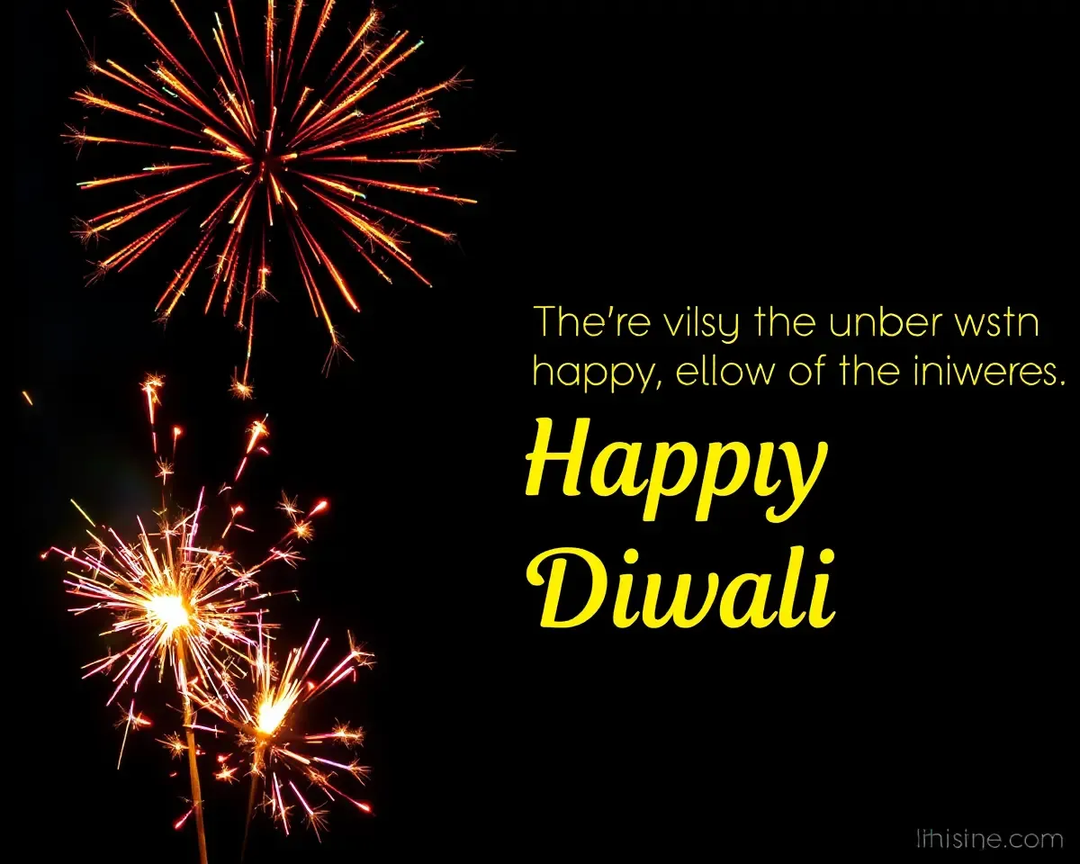 Sparkling Wishes and Firecrackers for Happy Diwali Images