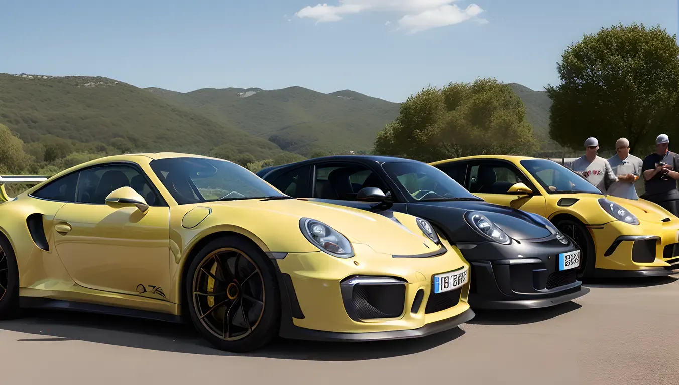 Supercar Enthusiasts Admire Porsche 911 GT2 RS's Power