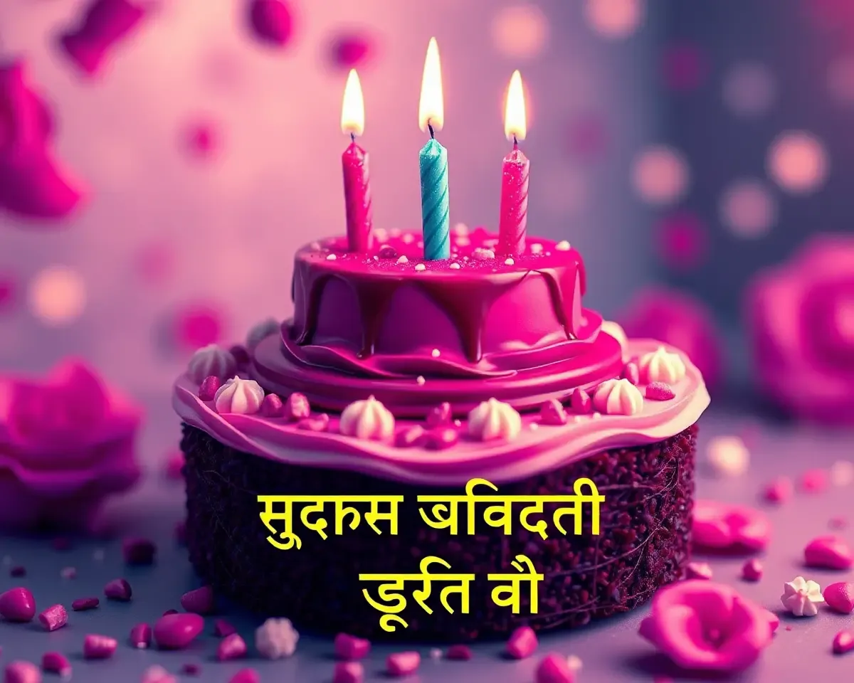Sweet Birthday Wishes in Marathi Language