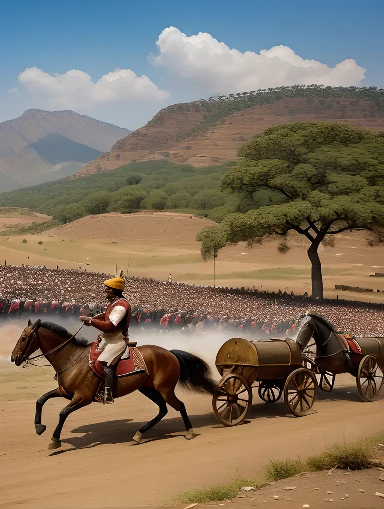 Tanaji Malusare in Historic Battle Scene