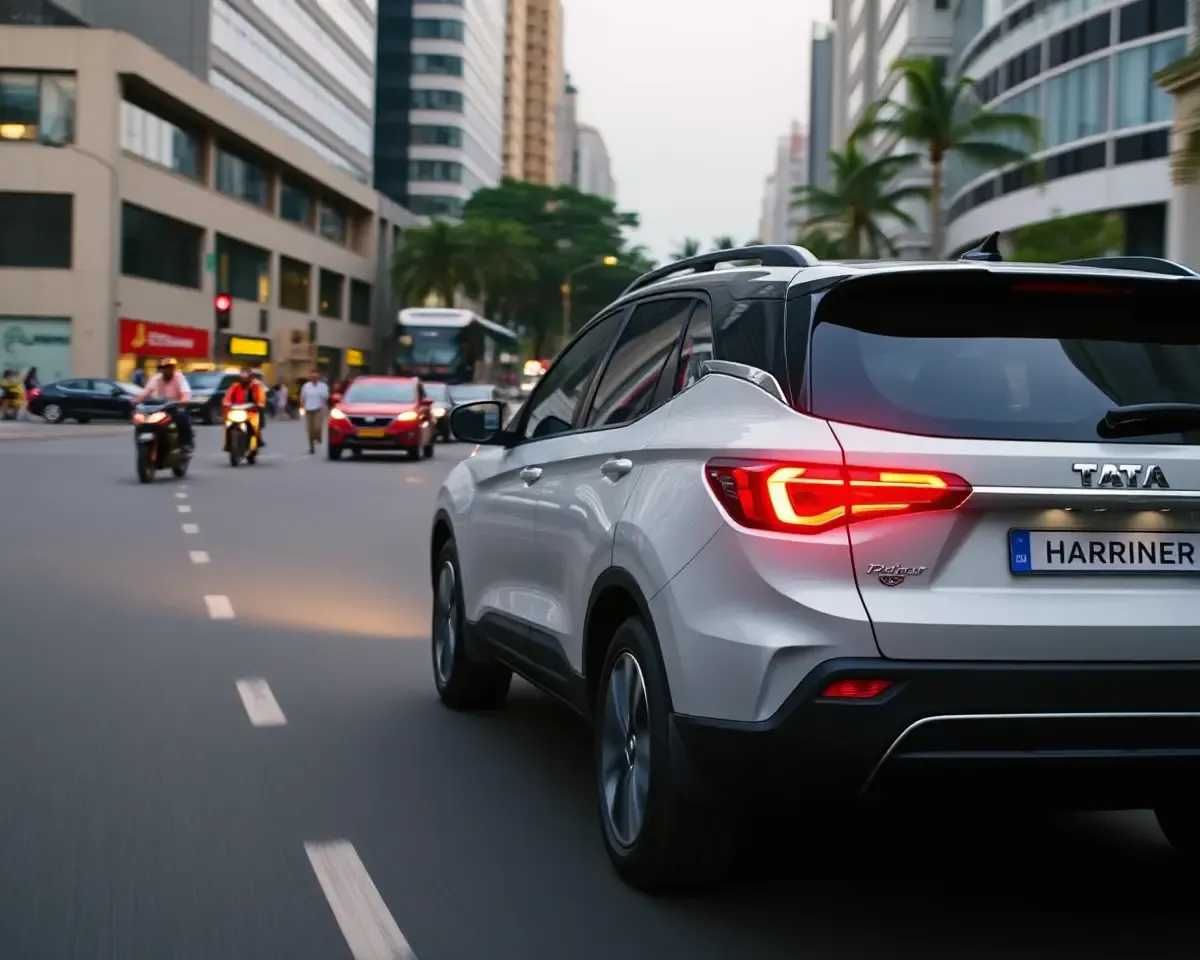 Tata Harrier City Drive: Sleek Urban Design