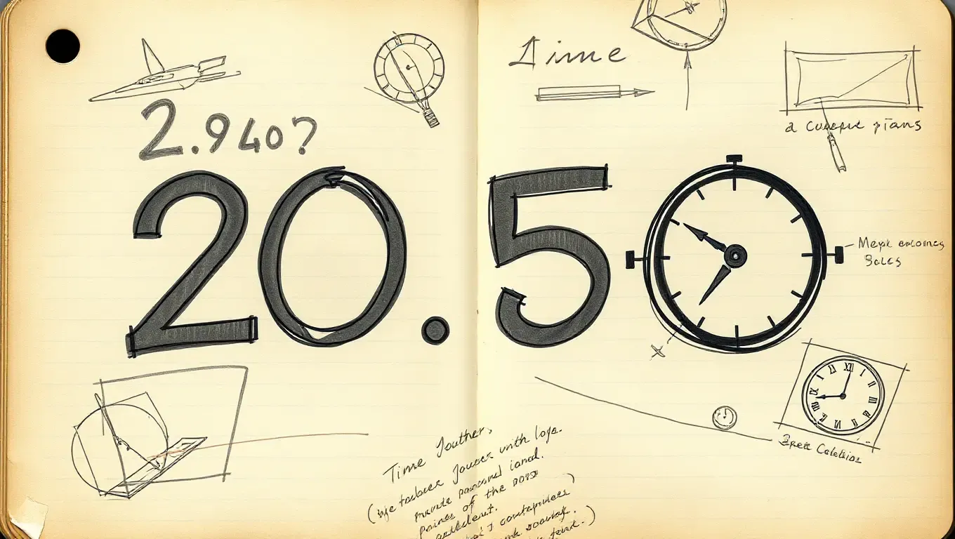Time Traveler's Journal Entry for Year 2050 yyyy Notes