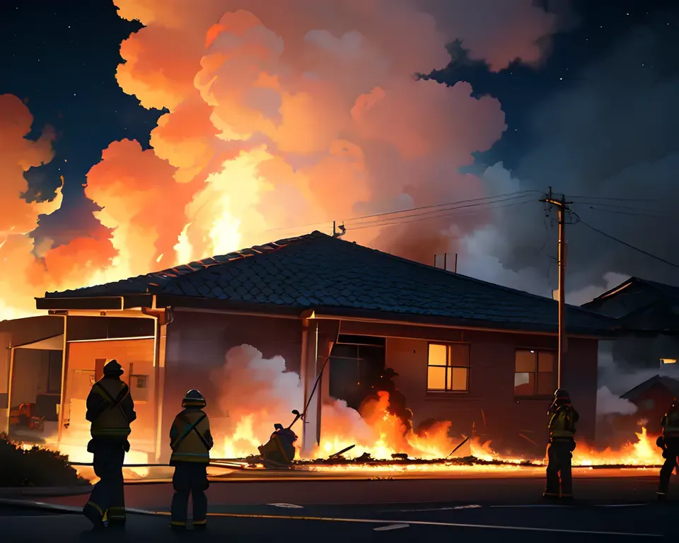 Toowoomba House Fire: Flames Engulf Home in Dramatic Scene