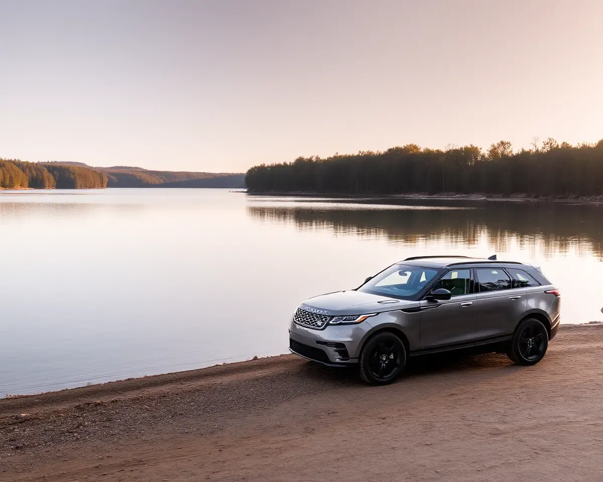 Tranquil Lake Range Rover Velar Serenity