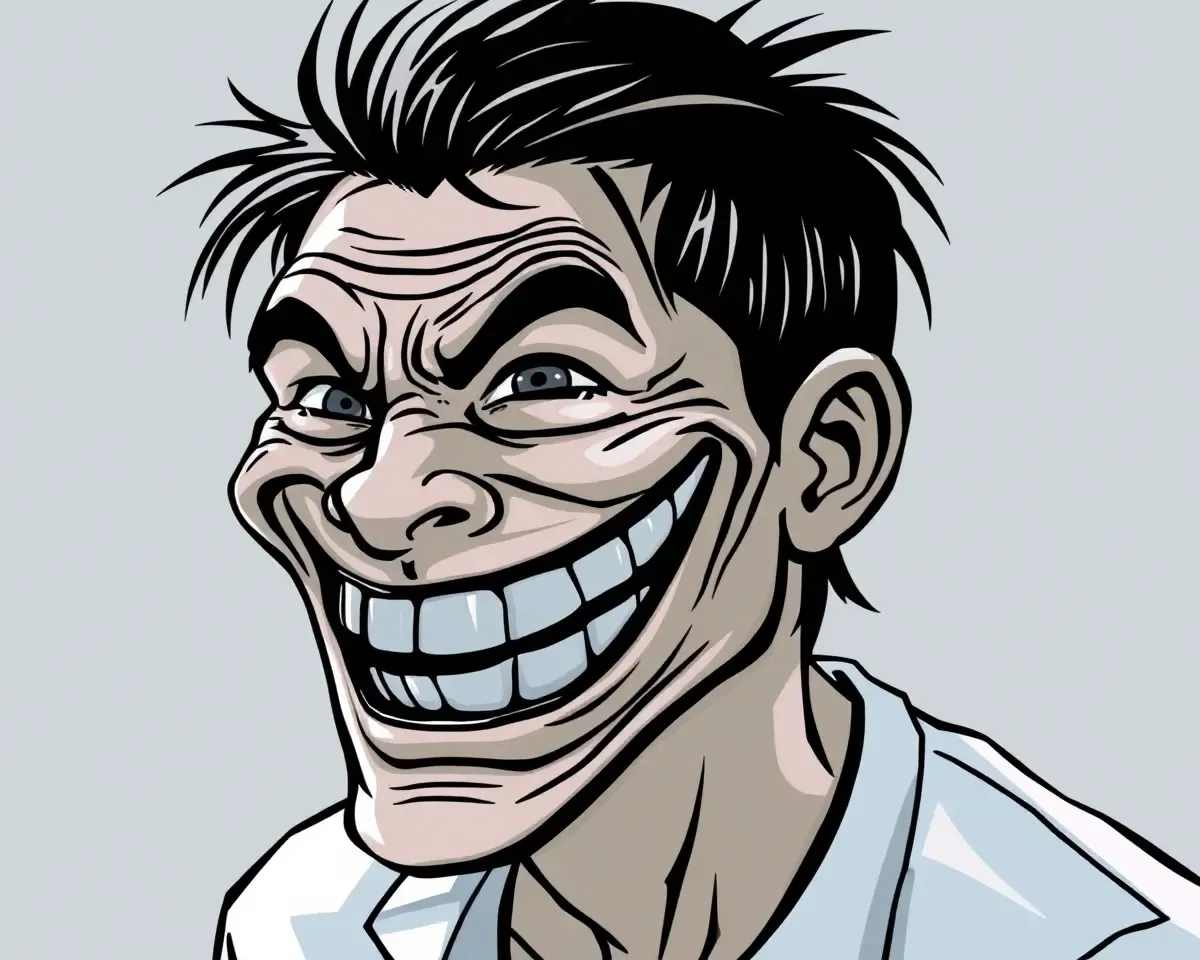 Troll Face Image: Symbol of Online Sarcasm and Mischief