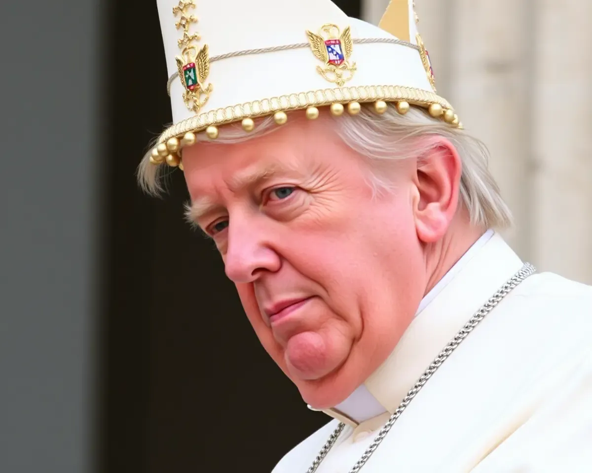 Trump's Photo as Pope Causes Outrage
