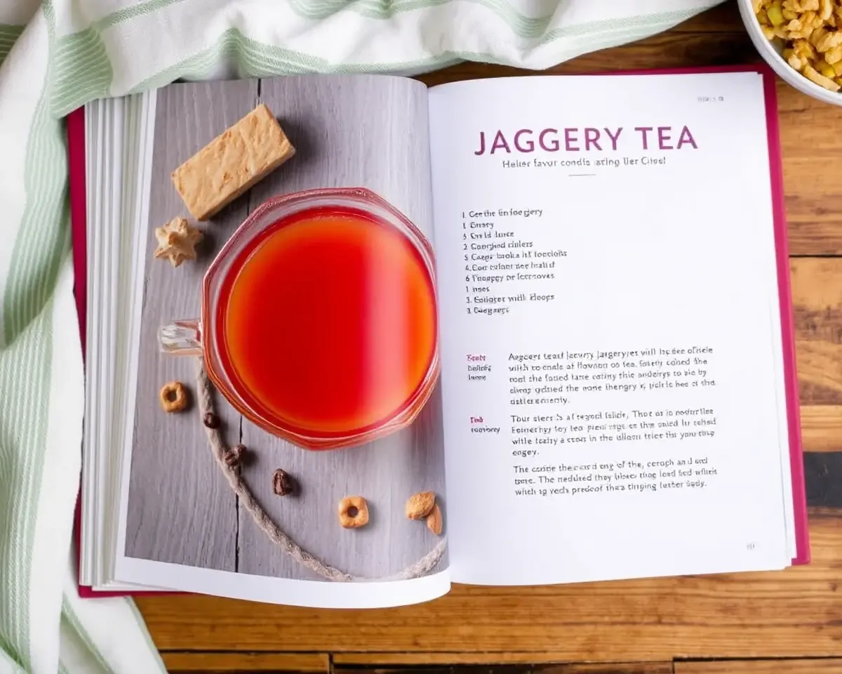 Unique Jaggery Tea Recipe Combination in Book