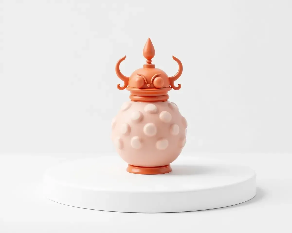 Unique Taraju Design on Modern Minimalist Background