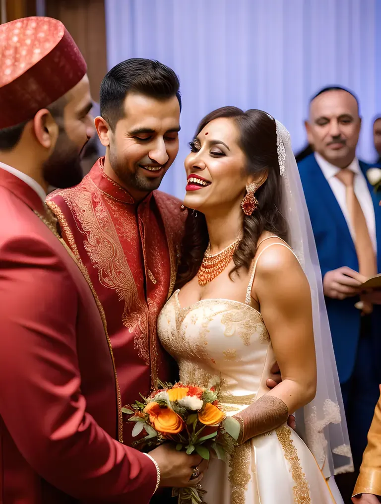 Vibrant Bukharian Jewish Wedding with Lively Music and Colors