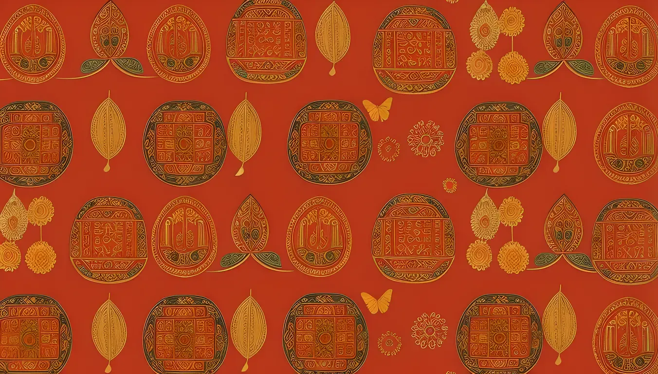 Vibrant Indian Architecture-Inspired Kushti Wallpaper in HD
