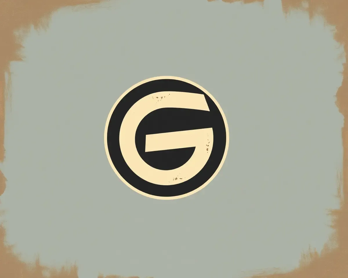 Vintage Distressed Vande Mataram Logo Illustration