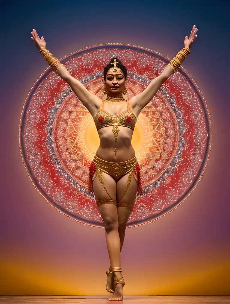 Virabhadra's Dance with Rhythmic Arms and Legs