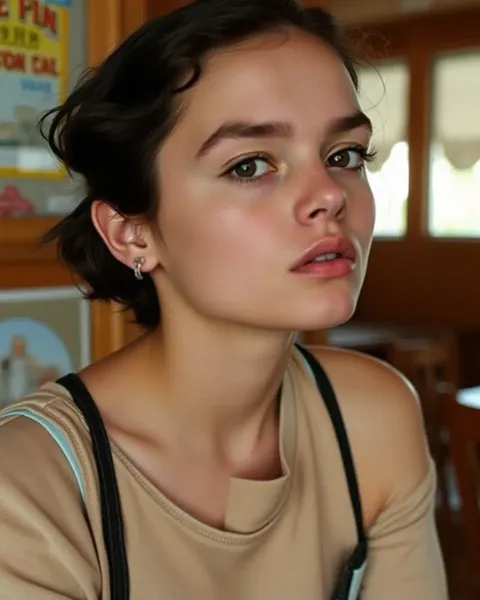 A Aparência Sexy de Dafne Keen nos Meios de Comunicação