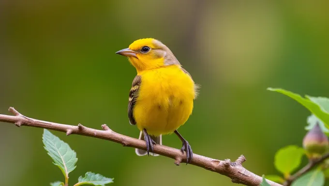 O Canário-de-Breixo Amarelo: Uma Espécie de Ave Cantora