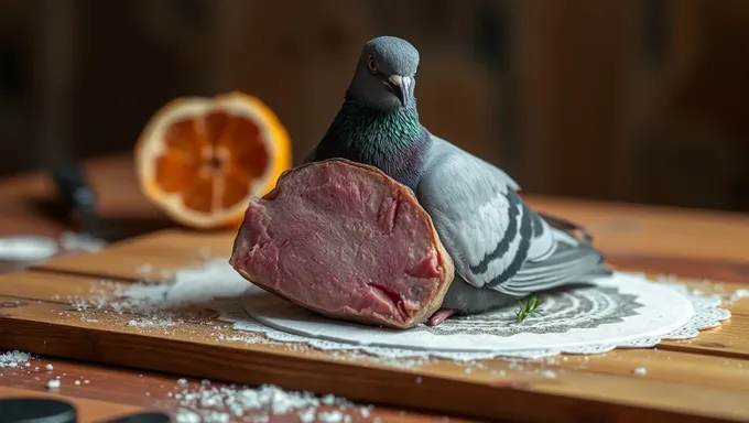 Pescoço de pombo: uma delicadeza da haute cuisine