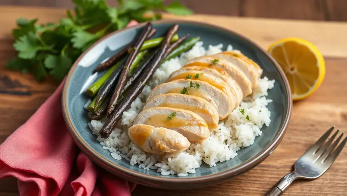 Riso com Peito de Frango: Opção de Comida Saborosa e Satisfatória