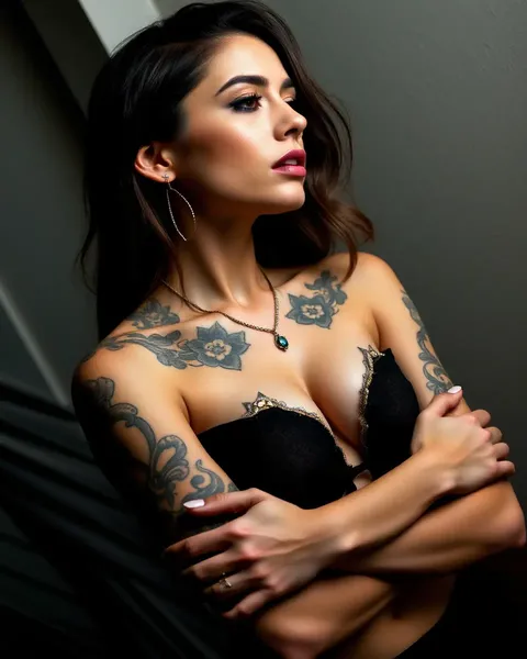 Tatuagem Feminina é Percebida como Sexy e Atraente